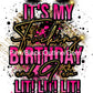 "Lit! Lit! Lit!" Birthday T-Shirt (Explicit Language)
